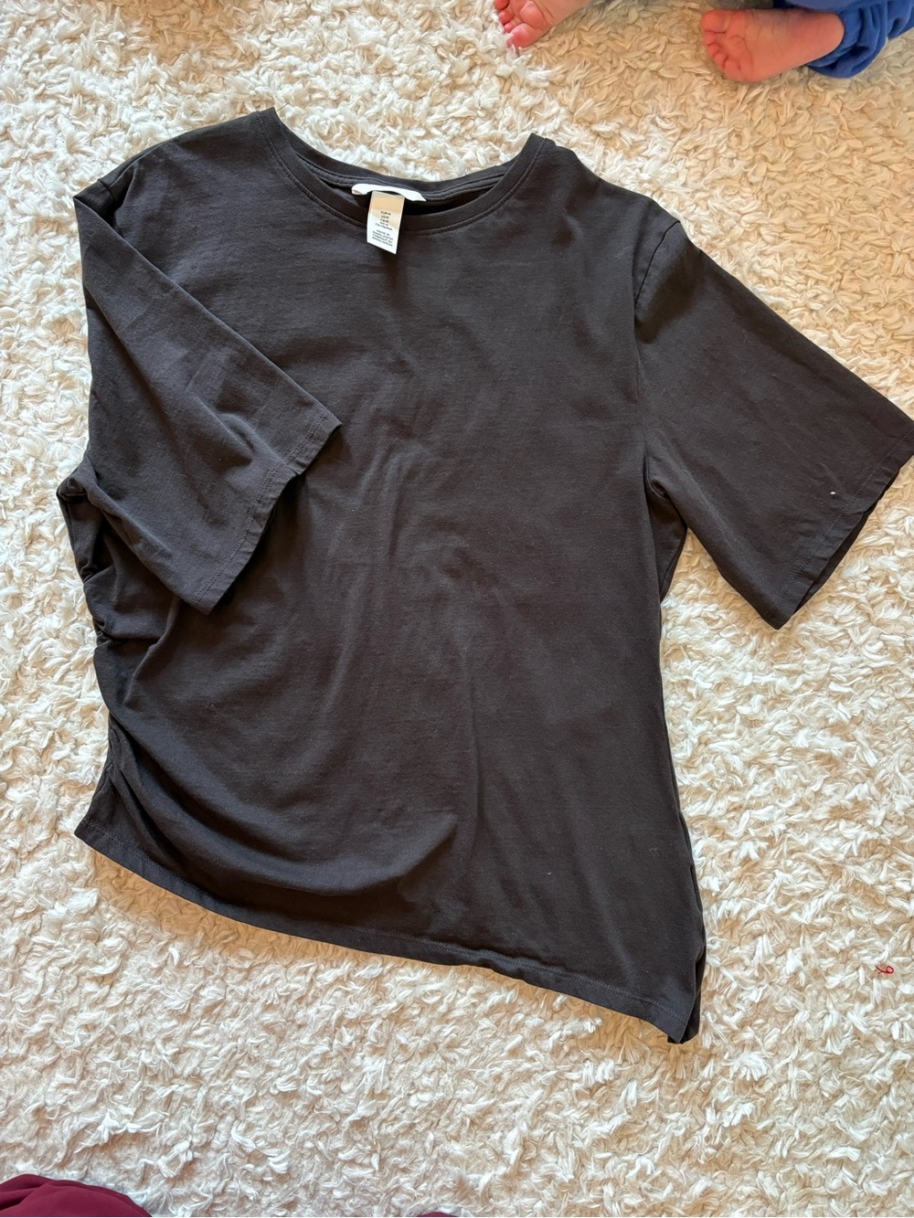 H&M draped tshirt